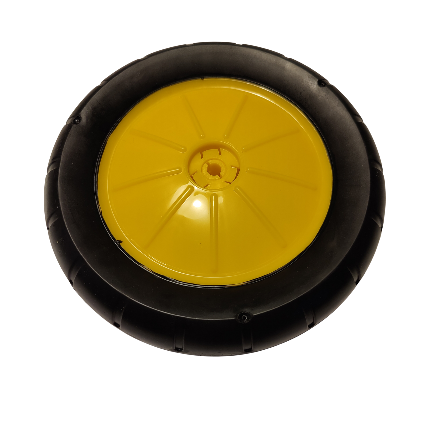 Gummidæk med gul fælg - Dantoy Scooter