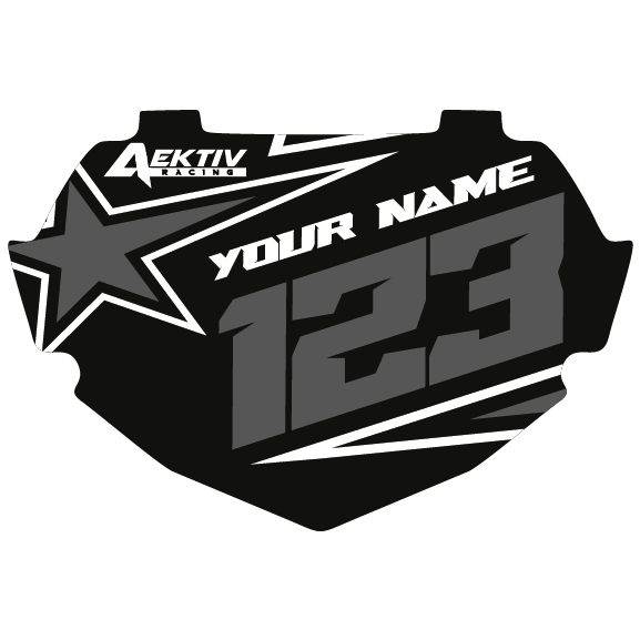 BOX Nummerplade Design - Astron