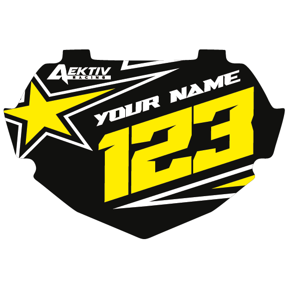 BOX Nummerplade Design - Astron