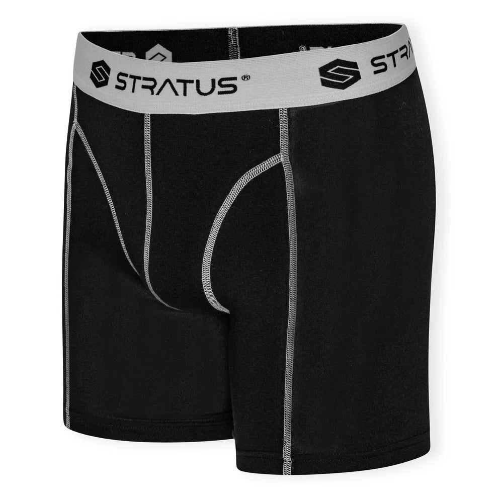 Stratus Pro Underbukser - Sort/Hvid - 2 Pack