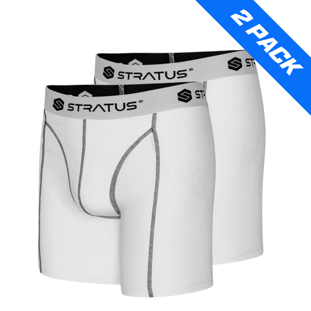 Stratus Pro Underbukser - Hvid - 2 Pack