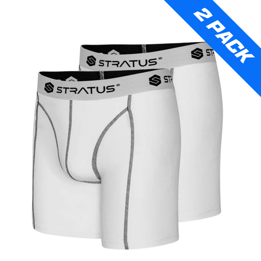Stratus Pro Underbukser - Hvid - 2 Pack