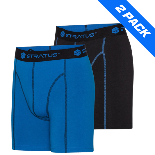 Stratus Pro Underbukser - Blå/Sort - 2 Pack
