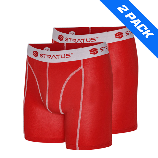 Stratus Pro Underbukser - Rød - 2 Pack