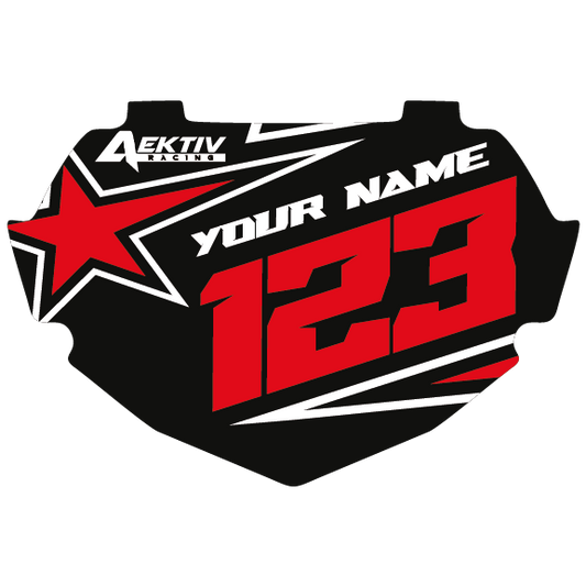 BOX Nummerplade Design - Astron