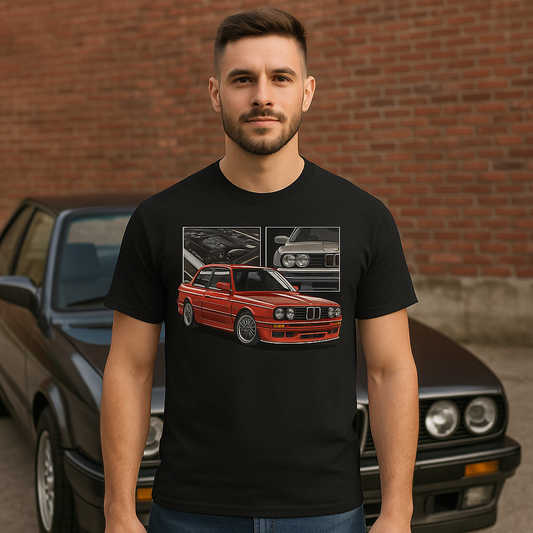 BMW E30 M3 - T-shirt