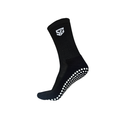 Sports Grip Strømper - Sort