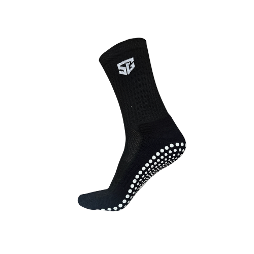 Sports Grip Strømper - Sort