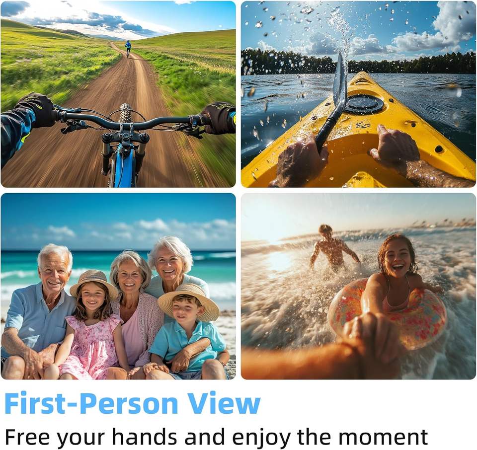 BOLT Action Kamera 4K - Udforsk Eventyret!™