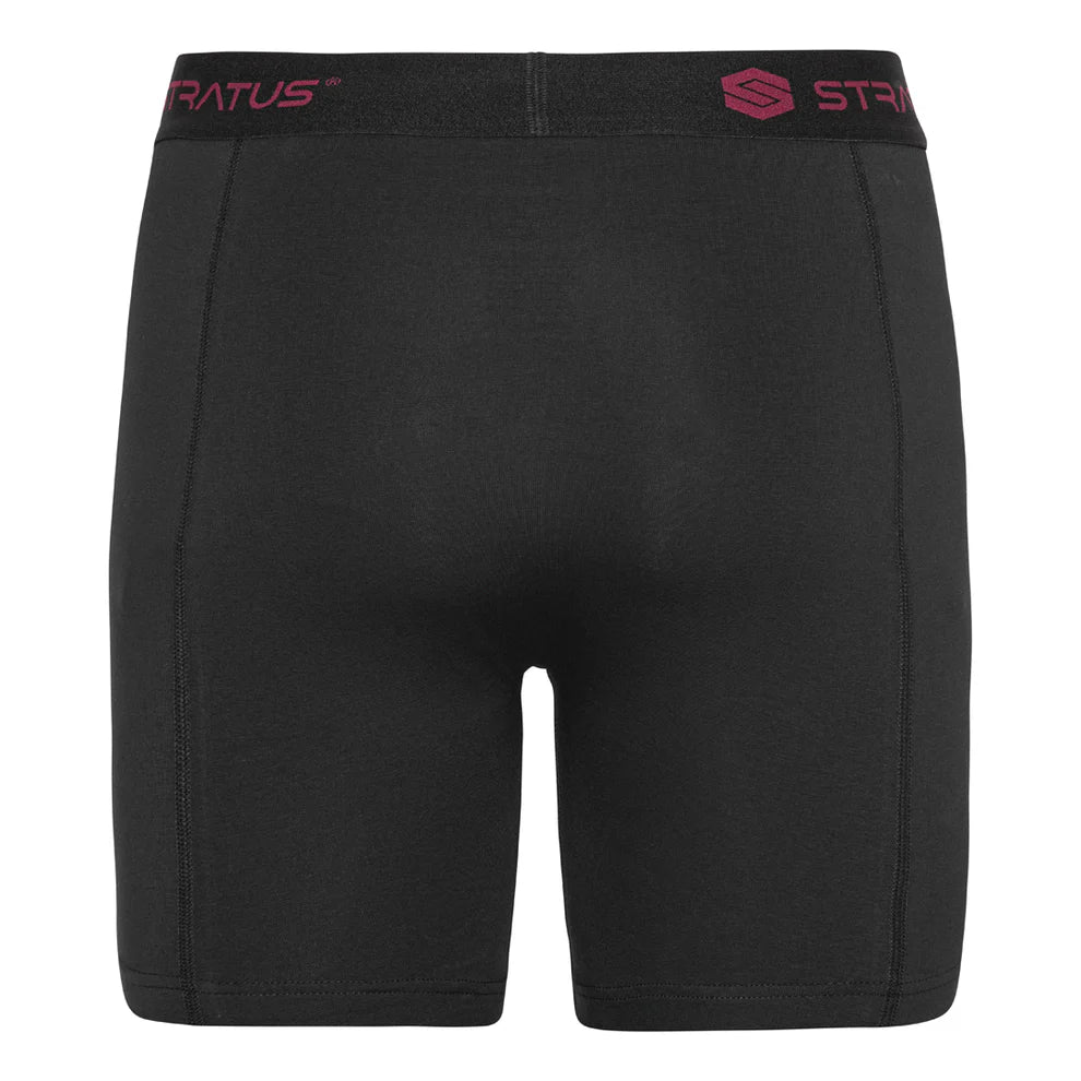 Stratus Pro Underbukser - Bordeaux/Sort - 2 Pack