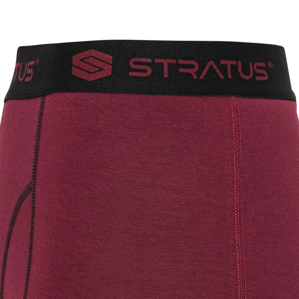 Stratus Pro Underbukser - Bordeaux/Sort - 2 Pack