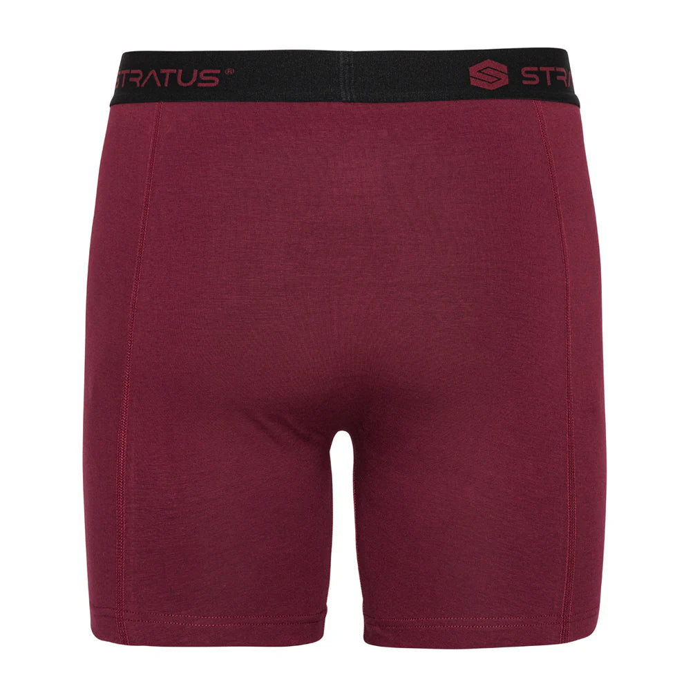 Stratus Pro Underbukser - Bordeaux/Sort - 2 Pack