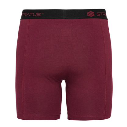 Stratus Pro Underbukser - Bordeaux/Sort - 2 Pack