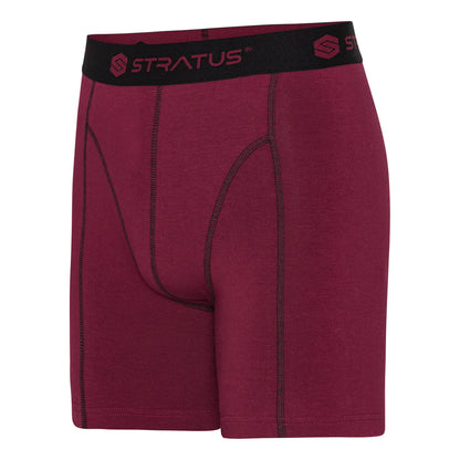 Stratus Pro Underbukser - Bordeaux/Sort - 2 Pack