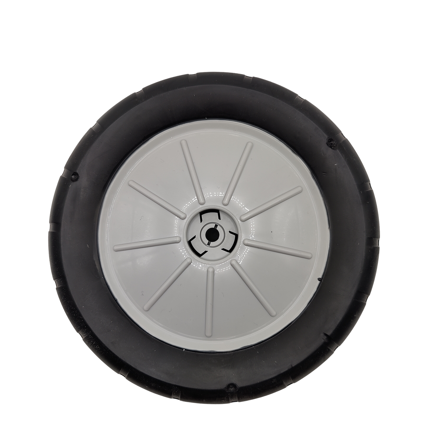 Gummidæk med sort fælg - Dantoy Scooter